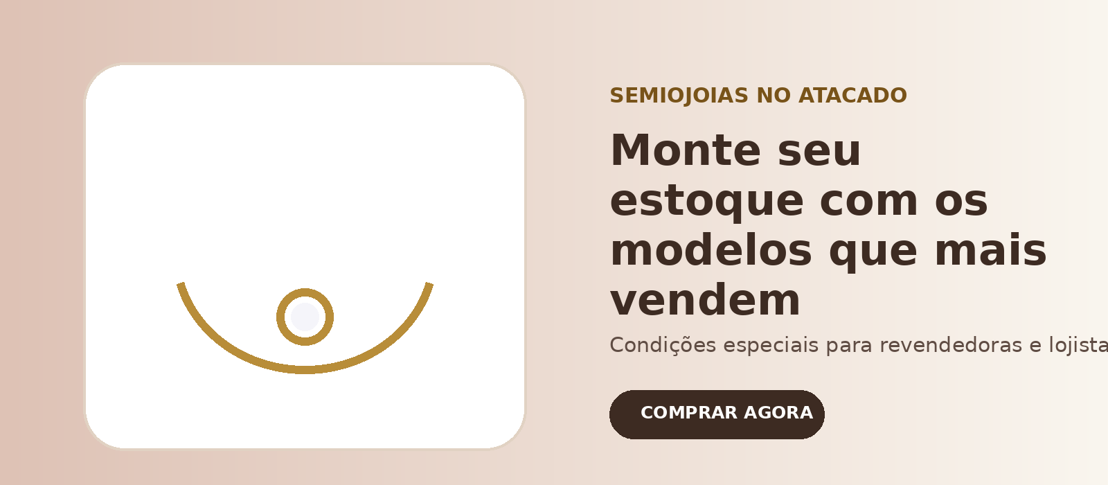 Kits de semijoias para revenda